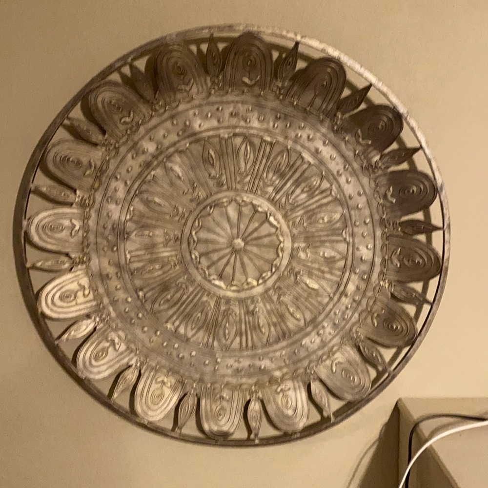 Metal wall art